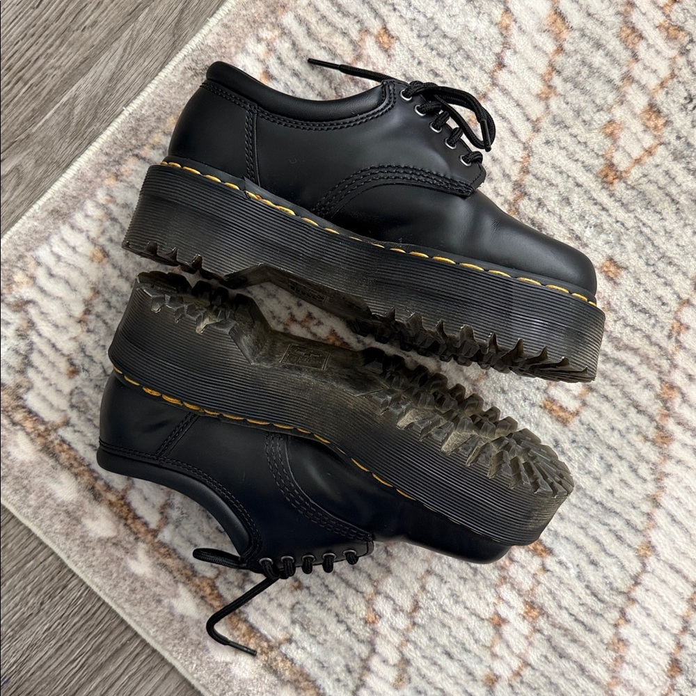 Dr. Martens 8053 Quad Platform Loafers - Picture 4 of 7